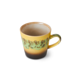HKliving® - Ceramic 70's Americano Mug - Kelp (KST0022)