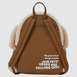 Loungefly - Dumb and Dumber - Mutts Cutts Van Glow Plush Mini Backpack