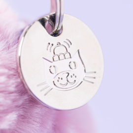Jellycat - Thistlepop Blossom Bunny Bag Charm