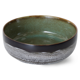 HKliving® - Ceramic 70's Salad Bowl - Rock On (ACE7281)