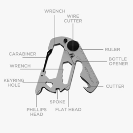 KeySmart - AllTul Vulture - 10-in-1 Multitool