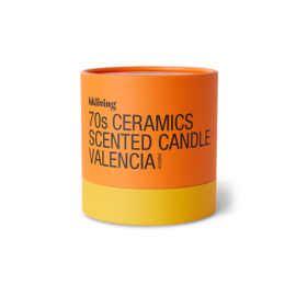 HKliving® - Ceramic 70's Scented Candle - Valencia (ACS0005)