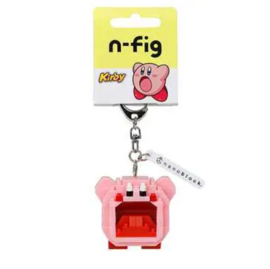 Nanoblock n-fig (keychain) - Kirby Series - Kirby Inhale (NFG-06)