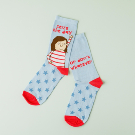 Rosie Made A Thing - Socks - Seize The Day