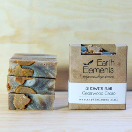 Earth Elements - Shower Bar Cedarwood Cacao