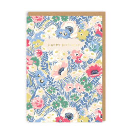 Ohh Deer - Happy Birthday (Meadow Floral)