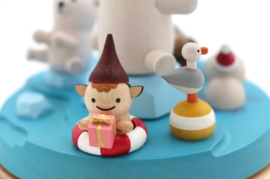 Wooderful Life - Music Box - Polar Bear Fishing (#37)
