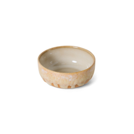 HKliving® - Ceramic 70's Tapas Bowl - Dunes (KST0088)