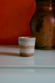 HKliving® - Ceramic 70's Coffee Mug - Skyline (KST0122)