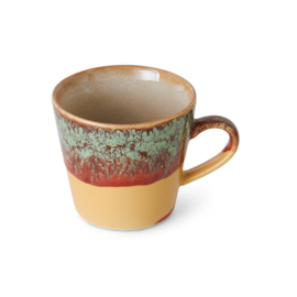HKliving® - Ceramic 70's Cappuccino Mug - Cove (KST0027)