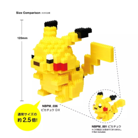 Nanoblock - Pokémon Series - Pikachu Deluxe (NBPM-036)