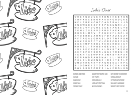 Gilmore Girls - Word Search and Coloring Book