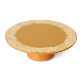 HKliving® - Ceramic 70's Plateau - Papaya (KST0059)