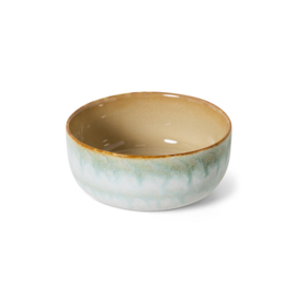 HKliving® - Ceramic 70's Dessert Bowl - Petal (KST0166)