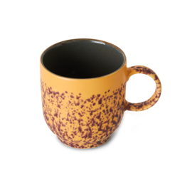 HKliving® - Ceramic 70's Café Mug - Bay (KST0009)