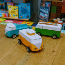 Candylab Toys Houten Auto - Beach Bus Ocean
