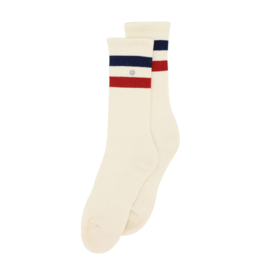 Alfredo Gonzales Sokken - Athletic Stripes Navy/Red