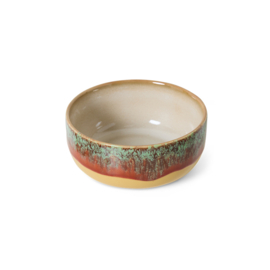 HKliving® - Ceramic 70's Dessert Bowl - Cove (KST0099)
