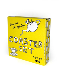 David Shrigley - Coaster Set (Set of 6 Coasters)