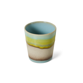 HKliving® - Ceramic 70's Coffee Mug - Glint (KST0125)