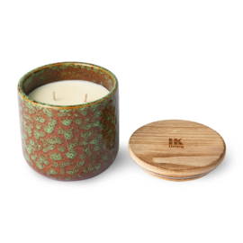 HKliving® - Ceramic Scented Candle - Floral Boudoir (AKA3352)