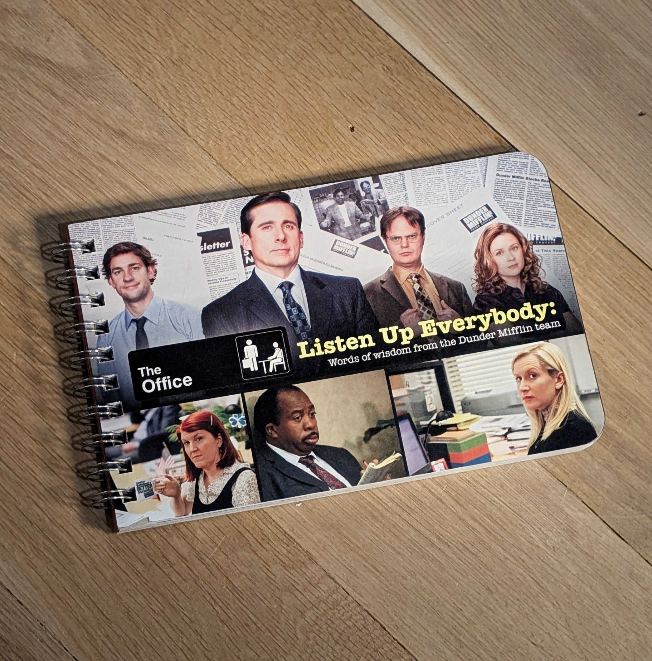 Papersalt - The Office - Listen Up Everybody (Book)