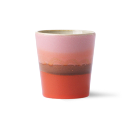 HKliving® - Ceramic 70's Coffee Mug - Mars (ACE6905)