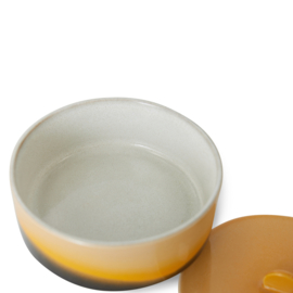 HKliving® - Ceramic 70's Bonbon Bowl - Sunshine (ACE7824)