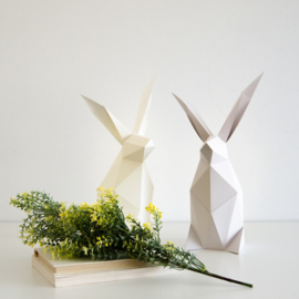 OWL Paperlamps - Rabbit Cotton White