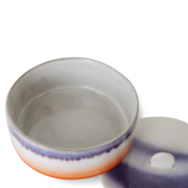 HKliving® - Ceramic 70's Bonbon Bowl - Mauve (ACE7283)