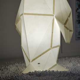 OWL Paperlamps - Small Penguin Cotton White