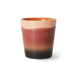 HKliving® - Ceramic 70's Coffee Mug - Rise (ACE7219)