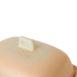 HKliving® - Ceramic 70's Butter Dish - Breeze (KST0056)