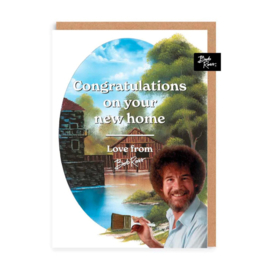 Ohh Deer - Bob Ross  - Congratulations New Home