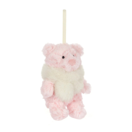 Jellycat - Leola Bear Winter Warmer Decoration