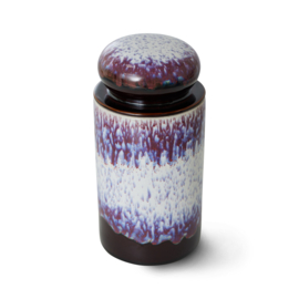 HKliving® - Ceramic 70's Storage Jar - Yeti (ACE7255)