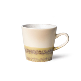 HKliving® - Ceramic 70's Americano Mug - Metallic (ACE7045)