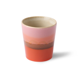 HKliving® - Ceramic 70's Coffee Mug - Mars (ACE6905)