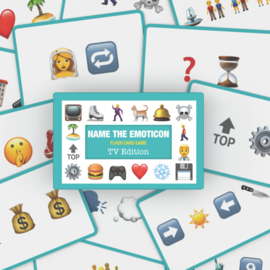 Name The Emoticon - TV Edition - Flash Card Game