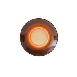 HKliving® - Ceramic 70's Saucer - Medium Roast (ACE7304)