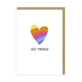 Ohh Deer - Just Married Rainbow