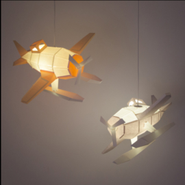 OWL Paperlamps - Seaplane Cotton White