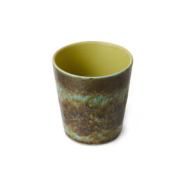 HKliving® - Ceramic 70's Coffee Mug - Tidal (KST0012)
