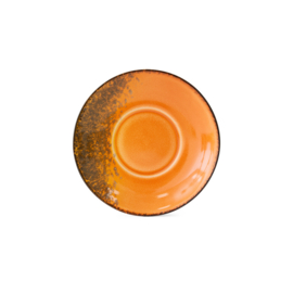 HKliving® - Ceramic 70's Saucer - Light Roast (ACE7306)