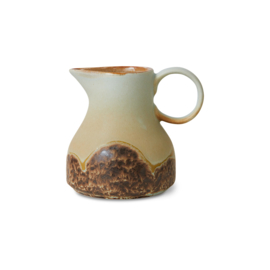 HKliving® - Ceramic 70's Milk Jug - Shell (KST0046)