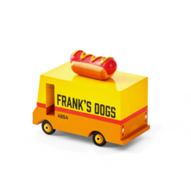 Candylab Toys Houten Auto - Hot Dog Van