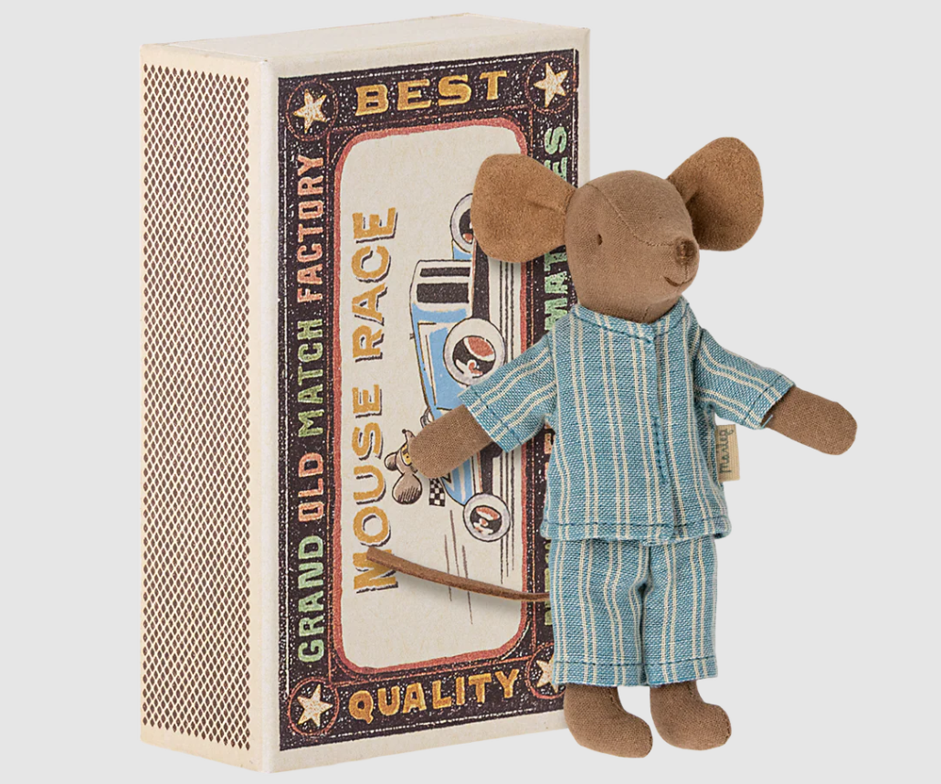 Maileg - Big Brother Mouse in a Matchbox