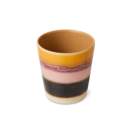 HKliving® - Ceramic 70's Coffee Mug - Sunset (KST0013)