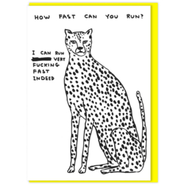 David Shrigley - Fast Cheetah