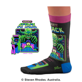 Sock Affairs - Steven Rhodes - Anxiety Attack Socks